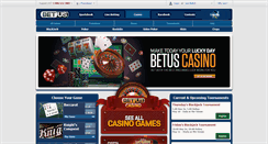 Desktop Screenshot of casino.betus.com.pa